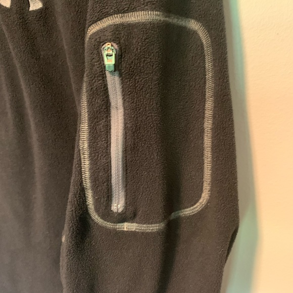 Under Armour Light Fleece Black Quarter Zip Pullover Sz XXL - Picture 3 of 7